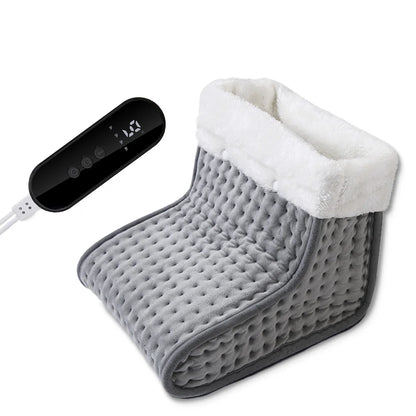 26*28*22cm Electric Heated Foot US/EU Warmers Soft Feet Heating Pad 9-gear adjustable temperature Electric shoe heating pad