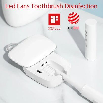 MINI UV Light Toothbrush Sterilizer Quick Fans Dry Holder Bathroom Equipment Charging Antibacteria Ultraviolet Tooth brush Box