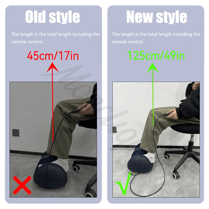 Electric Foot Massager With Heat Shiatsu Calf Leg Massage Machine Deep Tissue Kneading Therapy Feet Plantar Fasciitis Relaxation