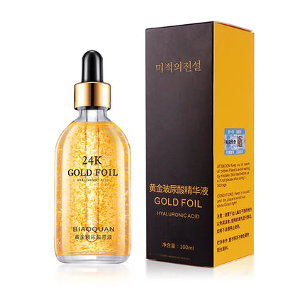 BIOAQUAN 24K Gold Hyaluronic Acid Face Serum – Anti-Aging, Lifting & Deep Hydration