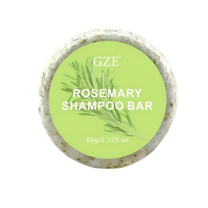 GZE Rosemary Shampoo Bar – Deep Cleansing & Nourishing Hair Care (60g)