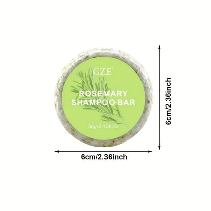 GZE Rosemary Shampoo Bar – Deep Cleansing & Nourishing Hair Care (60g)